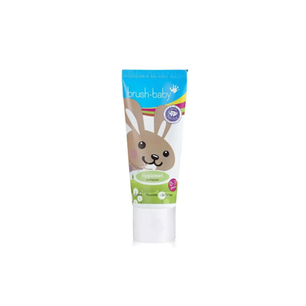 Brush-Baby Applemint Baby Toothpaste (0-3 years) For Discount