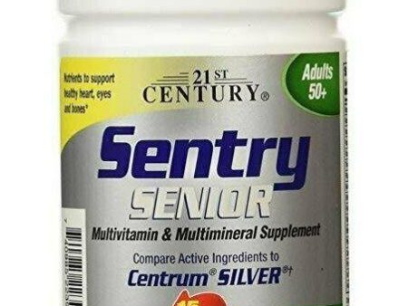 21st Century Sentry Senior Tablets, 125 Count Online now