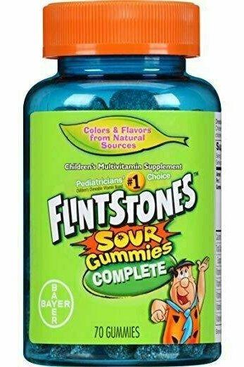 Flintstones Complete Multivitamin Sour Gummies, 70 Count Online now