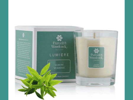 Purcell & Woodcock Lumiere - Lemon Verbena Candle Online now