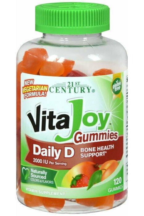 21ST CENTURY VITAJOY D 2000IU GUMMY 120CT Sale