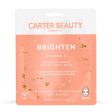 Carter Beauty Brighten Vitamin C Facial Sheet Mask Cheap