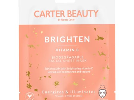 Carter Beauty Brighten Vitamin C Facial Sheet Mask Cheap