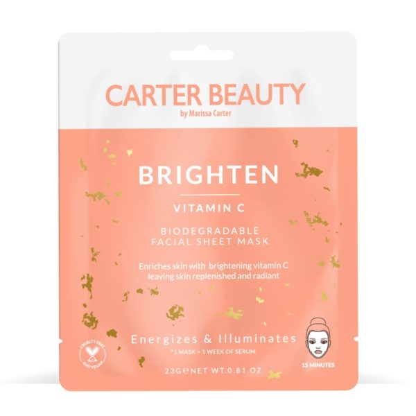 Carter Beauty Brighten Vitamin C Facial Sheet Mask Cheap