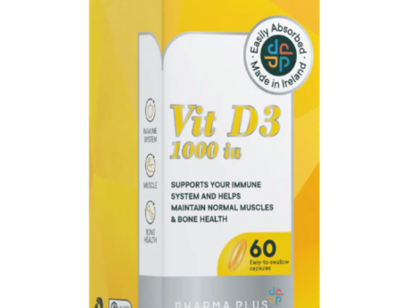 PHARMA PLUS Vit D3 1000 iu   60 caps Online