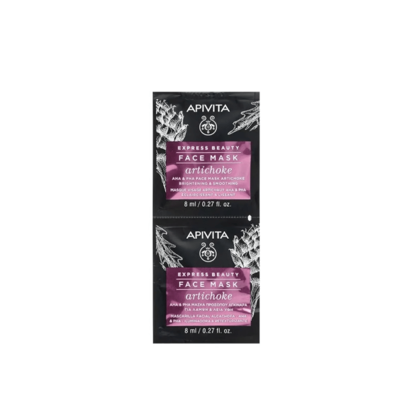 Apivita Express AHA & PHA Face Mask 2x8ml Supply