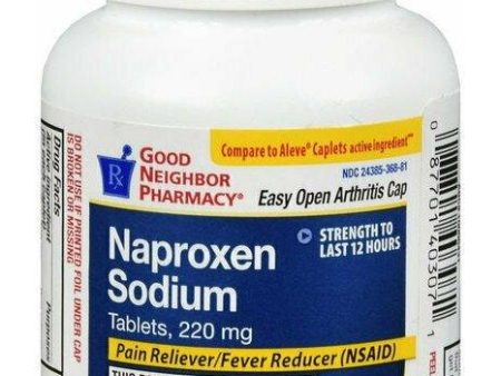 GNP NAPROXEN 220 MG EZ CAPLETS 200 CT For Sale