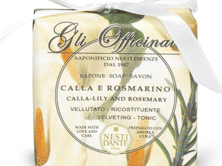 Nesti Dante  Gli Officinali   Calla Lilly & Rosemary Soap 200g Cheap