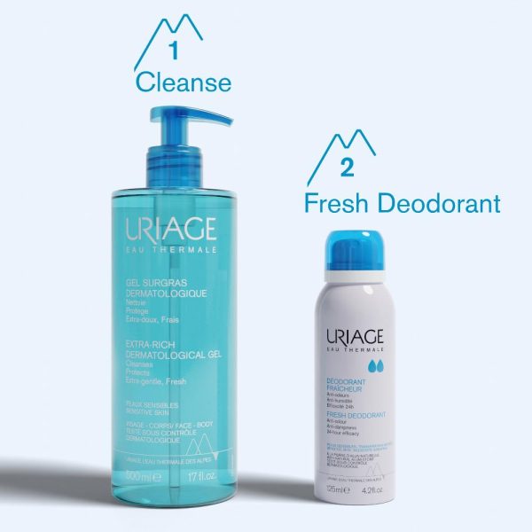 Uriage 24H Refreshing Deodorant 125ml Online Sale