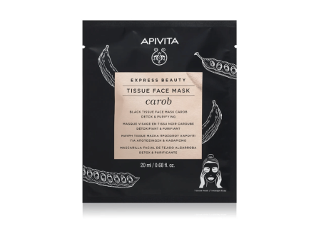 Apivita Express Sheet Mask Carob 20 ml Sale