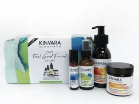 Kinvara Natural Skincare Feel Good Facial Gift Set Sale