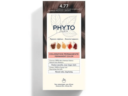 PHYTO HAIR COLOR 4.77 INTENSE CHESTNUT BROWN Discount