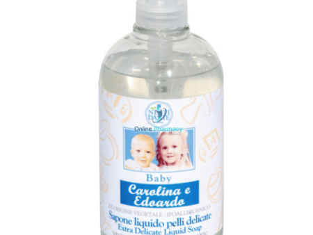 Nesti Dante Baby Carolina E Edoardo Hypoallergenic Liquid Soap 500ml Online