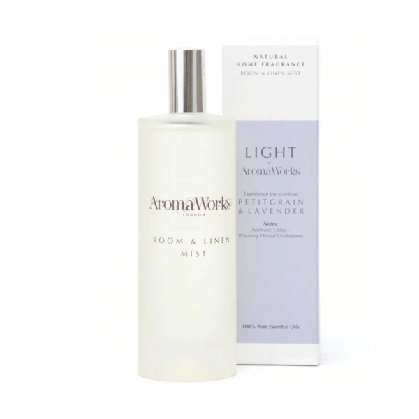 AromaWorks Light Range -Petitgrain & Lavender Room Mist 100ml Online Hot Sale