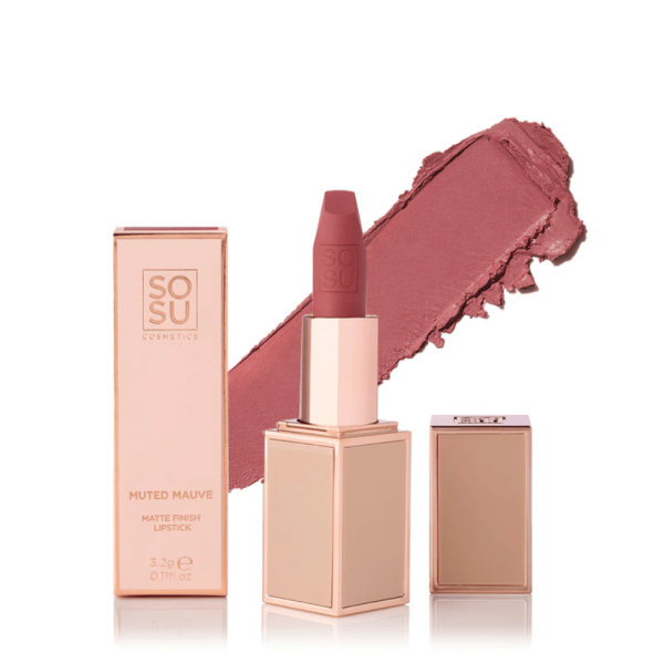 SOSU Satin Lipstick - Muted Mauve For Cheap