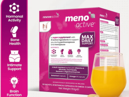 Revive Active Meno Active (30 sachets + 30 Omega-3 capsules+ 30 botanical capsules) Supply