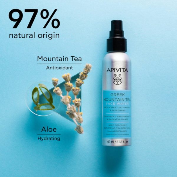 Apivita Greek Mountain Tea Face Water 100ml Online Sale