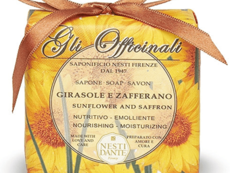 Nesti Dante  Gli Officinali   Sunflower & Saffron Soap 200g Cheap