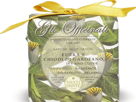 Nesti Dante  Gli Officinali   Ivy & Clove Soap 200g Online Hot Sale