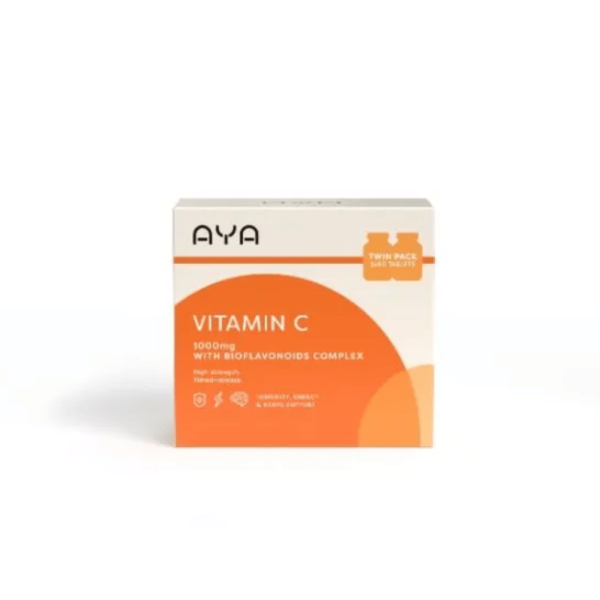 AYA Vitamin C Twin Pack 120 Tablets Cheap