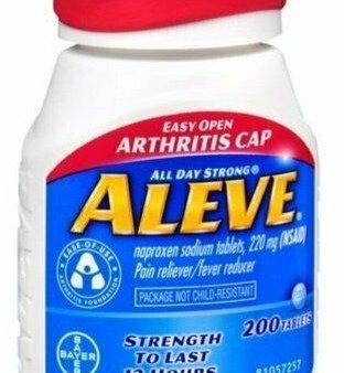 Aleve Tablets Easy Open Arthritis Cap 200 Tablets Online now