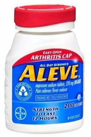 Aleve Tablets Easy Open Arthritis Cap 200 Tablets Online now