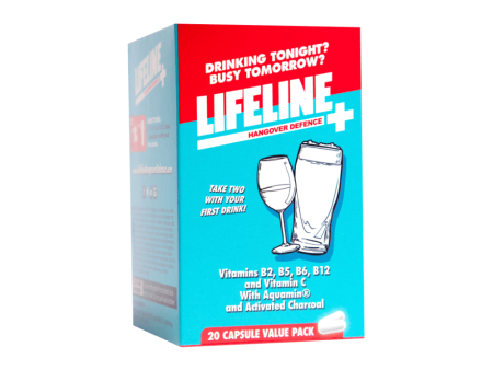 Lifeline Hangover Defence Value Pack - 20 caps Online Hot Sale