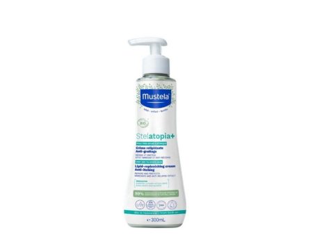 Mustela Stelatopia+ Lipid-Replenishing Cream Anti-Itching Organic 300ml Online Sale