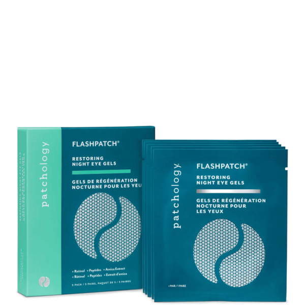 Patchology FlashPatch Restoring Night Eye Gels 5 Pair Fashion