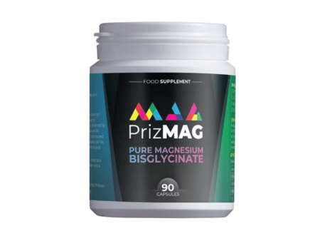 PrizMAG Magnesium Bisglycinate 90 Capsules Hot on Sale