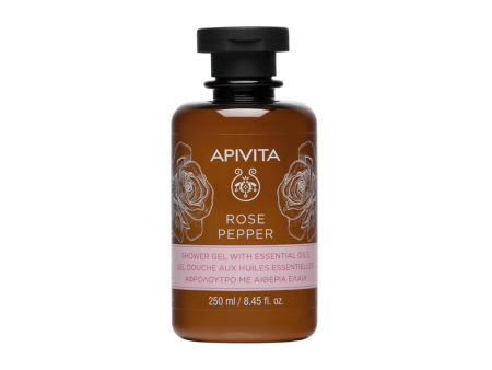 Apivita Rose Pepper Shower Gel 250ml Cheap