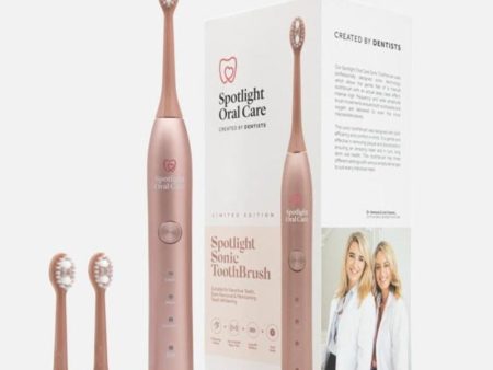 Spotlight Oral Care Sonic Tooth Brush-Rose Gold Online Sale