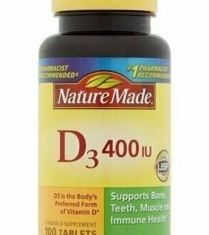 Nature Made D3 Tablets, 100ct For Sale