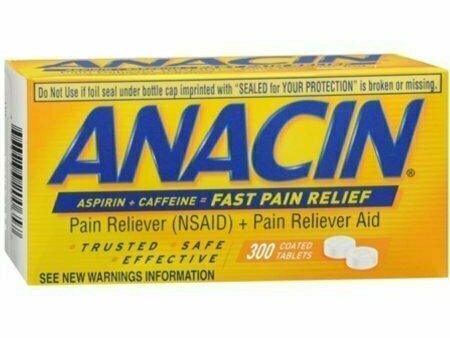 Anacin Tablets 300 each Supply