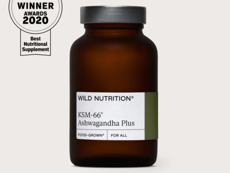 Wild Nutrition KSM-66® Ashwagandha Plus 60 Caps For Discount