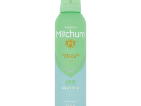 Mitchum Women Triple Odor Defense Unscented 200ml For Discount