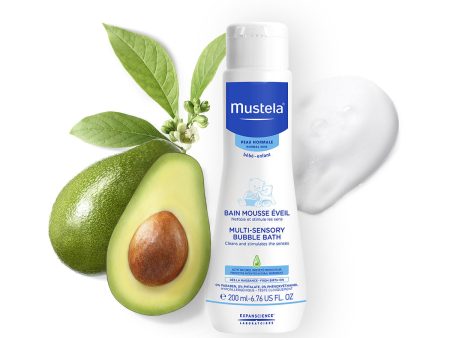 Mustela Multi-Sensory Bubble Bath 200ml For Cheap