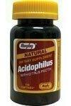 Rugby Acidophilus TAB Lactobacillus Acidophilus Beige Off White 100 Tablets For Cheap