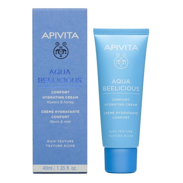 Apivita Aqua Beelicious Comfort Hydrating Cream 40ml Online Hot Sale