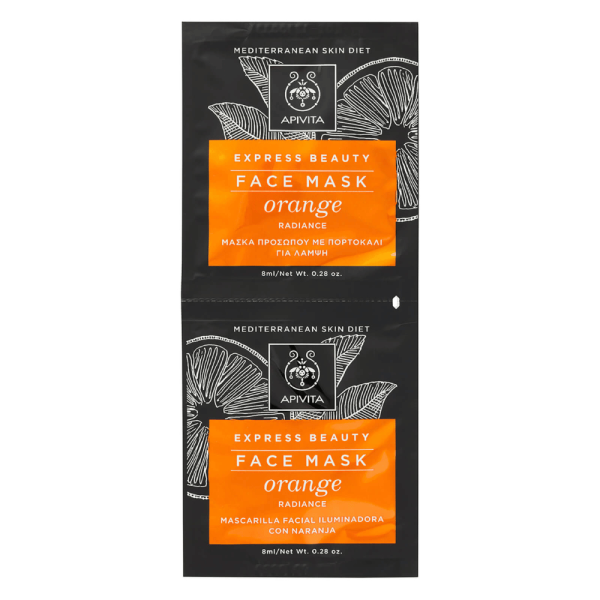 Apivita Orange Radiance Face Mask 2X8ml Online