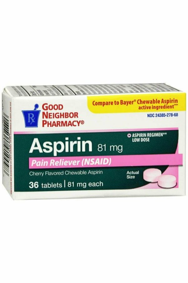 GNP ASPIRIN CHERRY CHEW TAB 36 Online