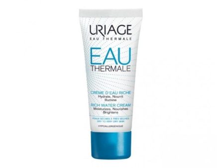 Uriage Moisturizing Water Cream Rich 40ml on Sale