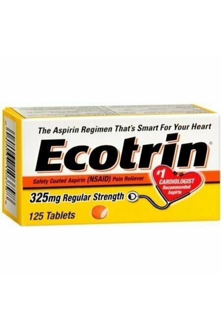 Ecotrin 325 mg Regular Strength Tablets 125 each Online Hot Sale