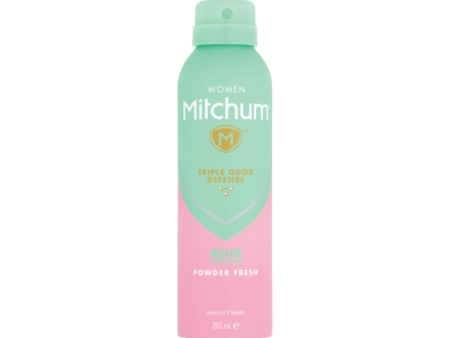 Mitchum Women Triple Odor Defense Powder Fresh 200ml Online