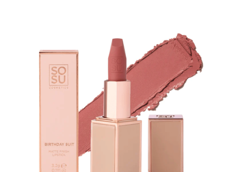 SOSU Matte Lipstick - Birthday Suit For Sale