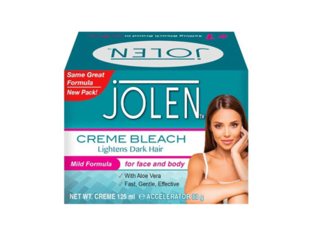 Jolen Creme Bleach For Face and Body - Mild Formula 125ml Online Hot Sale