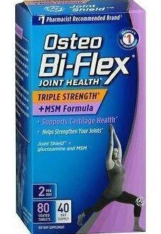 Osteo Bi-Flex, Triple Strength + Turmeric, 80 Tablets, Fashion