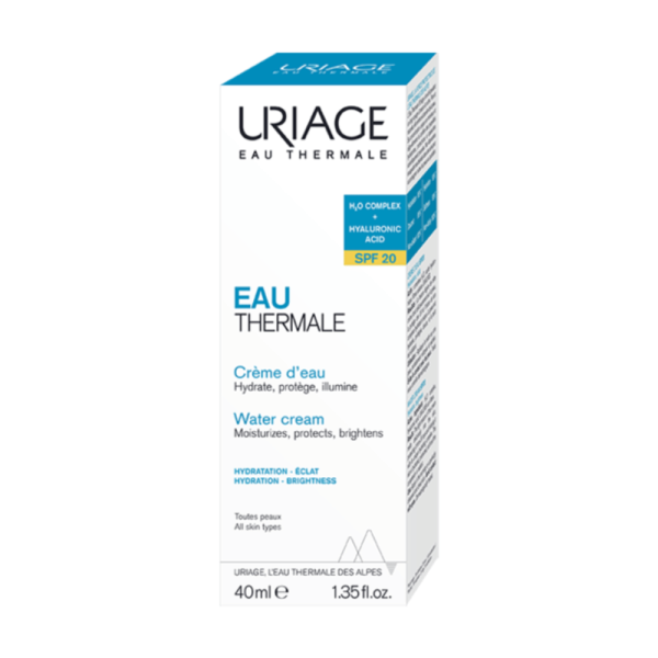 Uriage Moisturising Light Water Cream With Spf20 40ml For Sale