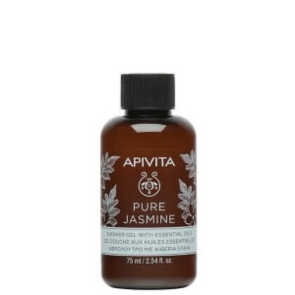 Apivita Pure  Jasmine Mini Shower Gel With Essential Oils For Sale