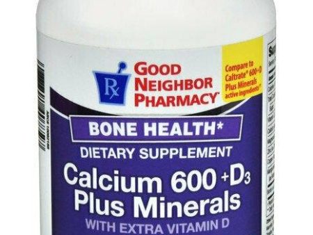 GNP CALCIUM + D3 + MINERALS 600 MG CHEWABLES 60 CT Fashion